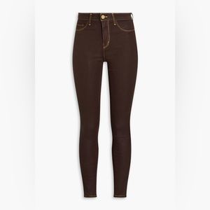 L’Agence brown sparkle jeans